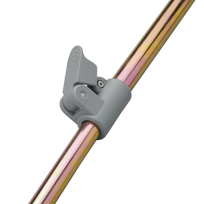 ProPlus Buisklemmen voor tentstokken - 19-22 mm - Powergrip snelsluiting - 4 stuks