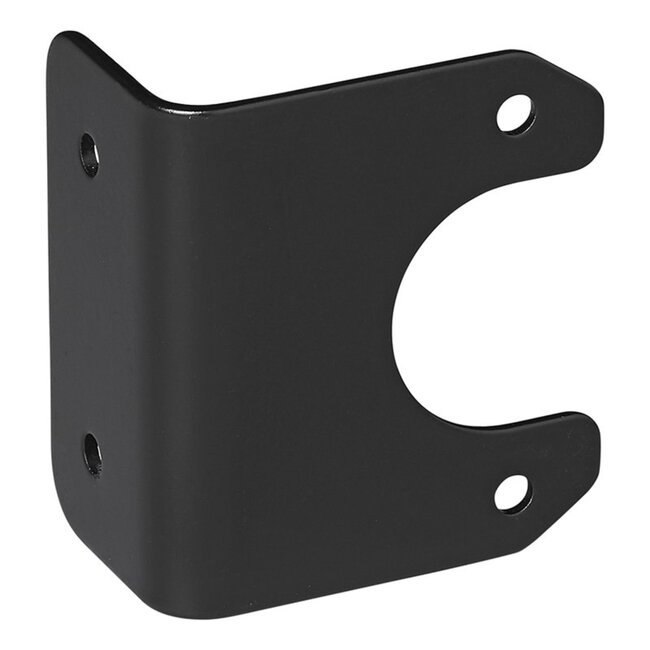 ProPlus Gehoekte stekkerdooshouder - Metaal - 6,6 x 5,7 cm - Zwart - Voor 7 en 13-polige stekkerdozen