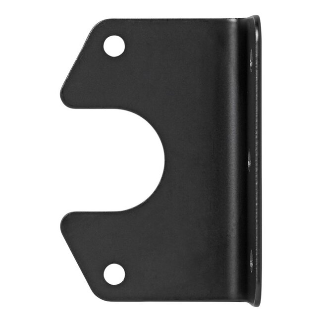 ProPlus Gehoekte stekkerdooshouder - Metaal - 9,4 x 6,3 cm - Zwart - Voor 7 en 13-polige stekkerdozen