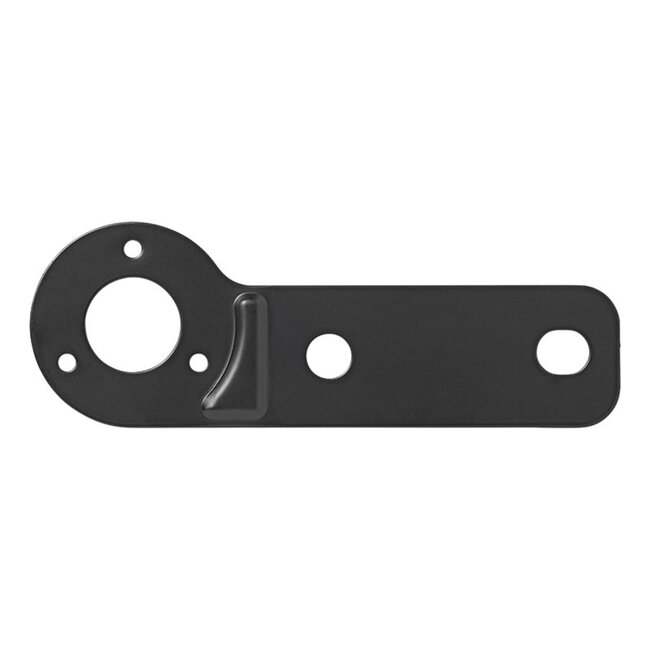 ProPlus Stekkerdooshouder - Metaal - Zwart - 21.8 x 7.6 cm - Voor 7 en 13-polige stekkerdozen