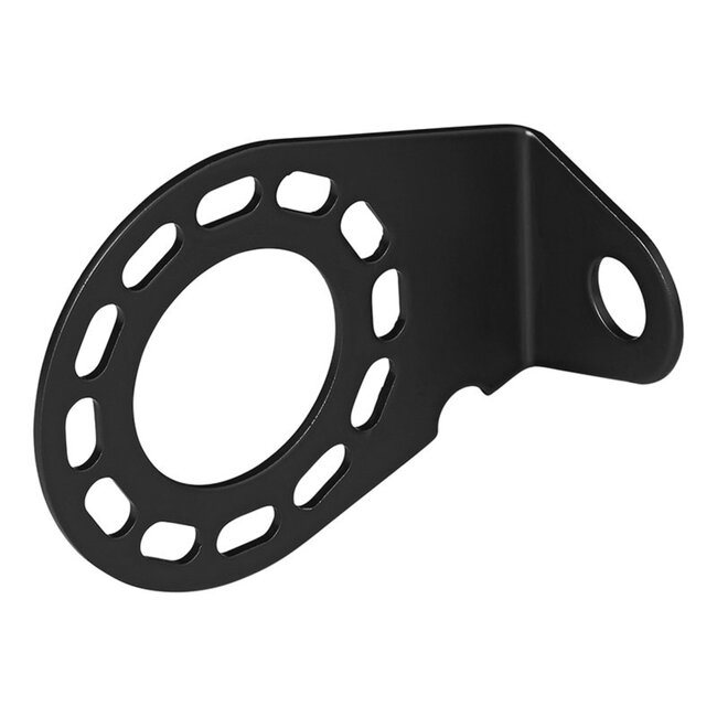 ProPlus Stekkerdooshouder - Metaal - Gehoekt - 9,2 x 7,2 cm - Zwart - Voor 7 en 13-polige Stekkerdozen