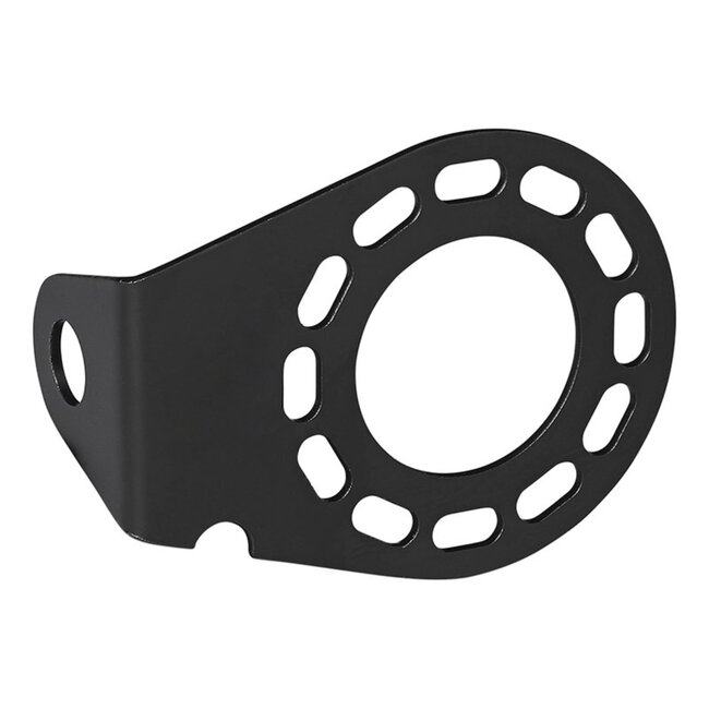 ProPlus Stekkerdooshouder - Metaal - Gehoekt - 9,2 x 7,2 cm - Zwart - Voor 7 en 13-polige Stekkerdozen