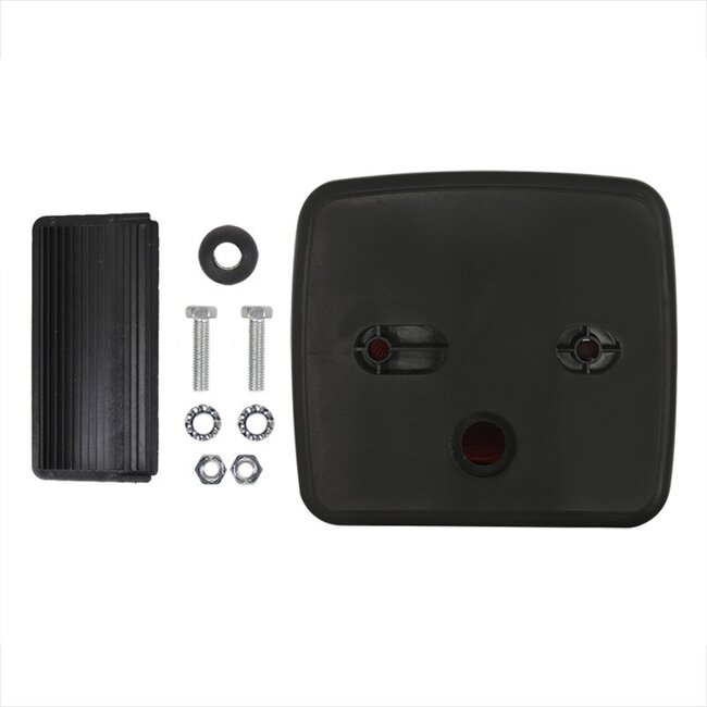 ProPlus Achterlicht aanhanger/caravan - 4 functies - 98 x 104 mm - zonder gloeilampjes