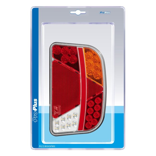 ProPlus Achterlicht met 6 functies - LED - 240 x 150 mm - Links - IP67