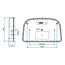 ProPlus Achterlicht met 6 functies - LED - Rechts - 240 x 150 mm