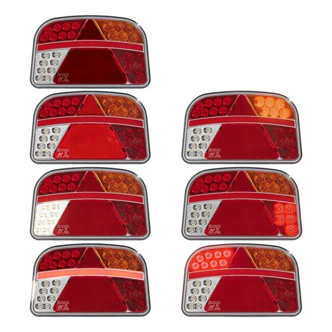 ProPlus Achterlicht aanhanger - 6 functies - LED - 240 x 150 mm - Rechts