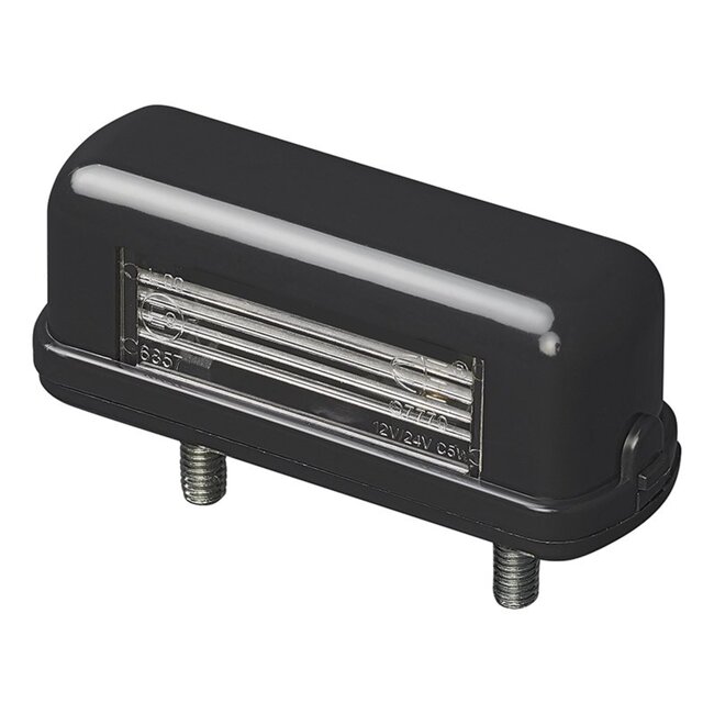 ProPlus Compacte kentekenverlichting - 85 x 35 mm - E9-gekeurd - Zwart ontwerp
