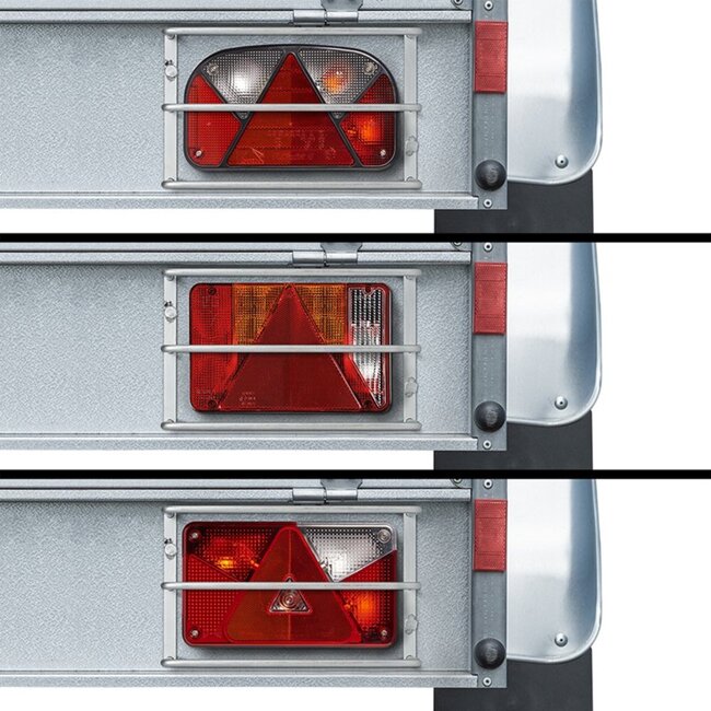 ProPlus Achterlichtbeschermer - Gegalvaniseerd - Duurzaam ijzer - 260 x 170 x 80 mm