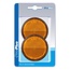 ProPlus Reflector met bout en moer - Ø 60 mm - oranje - 2 stuks