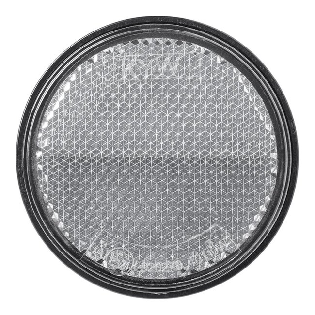 ProPlus Reflector - Ø 60 mm - Wit - M5 bout en moer - E-gekeurd - Met grondplaat