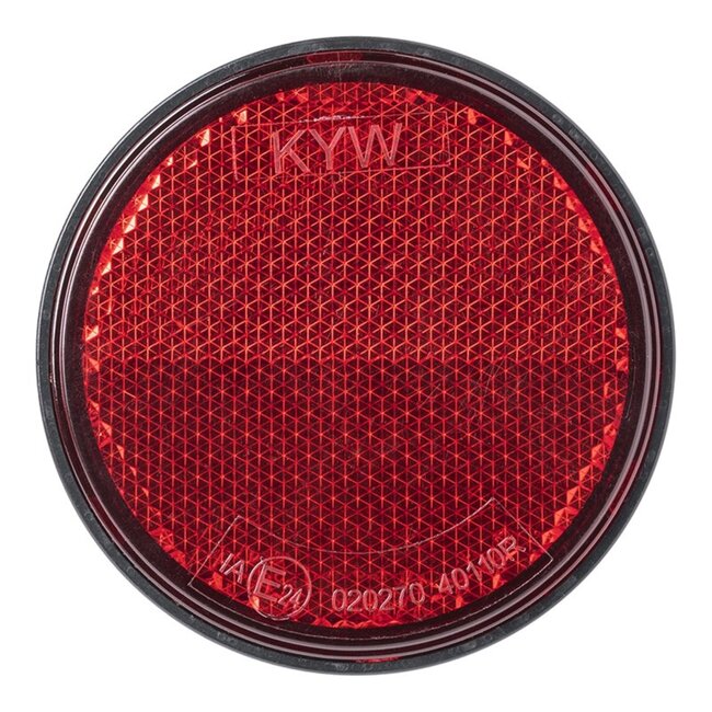 ProPlus Reflector - Ø 60 mm - Rood - M5 bout en moer - 2 stuks - E-gekeurd