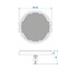 ProPlus Reflector - Ø 60 mm - Rood - M5 bout en moer - 2 stuks - E-gekeurd