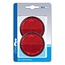 Pro Plus Reflector met Ø 5 mm Bout en Moer - Ø 60 mm - Rood - 2 stuks