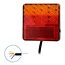 ProPlus Multifunctioneel LED achterlicht - 4 functies - Waterdicht - 12V & 24V - 100 x 100 mm