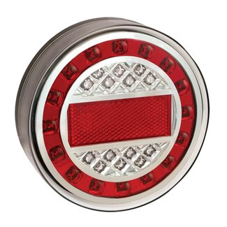ProPlus Achterlicht aanhangwagen - LED - 4 functies - waterdicht - 125 mm - 12V & 24V