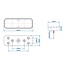 Pro Plus Achterlicht Aanhangwagen - Caravan - 5 Functies - 284 x 100 mm - 36 LED