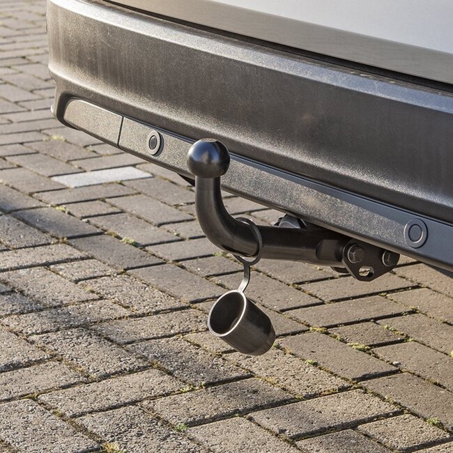 ProPlus Trekhaakdop met ring - Bescherming tegen krassen - Kunststof - Zwart - Universeel