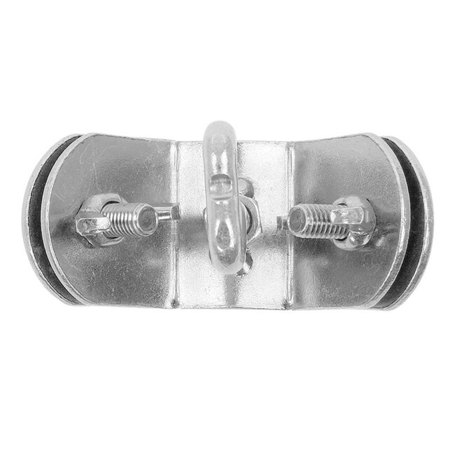 ProPlus Daksteunklem - Hoek - Staal - Chroom - Ø 22-25 mm