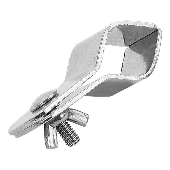 ProPlus Daksteunklem - Staal - Chroom - Ø 28-32 mm - 70 mm - 2 stuks