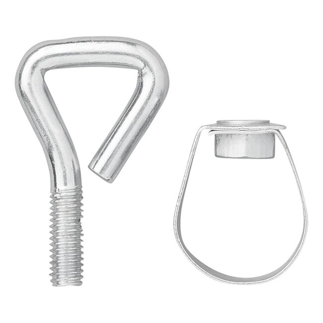 ProPlus Verstelbare stelring voor tentstokken - Ø 17-19 mm - Staal - Per stuk