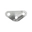 ProPlus Driegatsspanners - Driehoek - Altijd Spanning - Aluminium - Zilver - 10 stuks