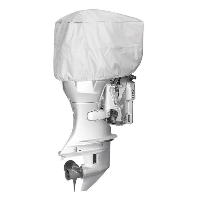 ProPlus Buitenboordmotorhoes - 600D Polyester - UV-bestendig - 78 x 44 x 88 cm - Lichtgrijs