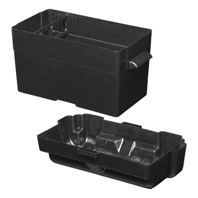 ProPlus Accubak - Zuurbestendig - Met spanband - Verstelbaar schot - 35x18x20 cm