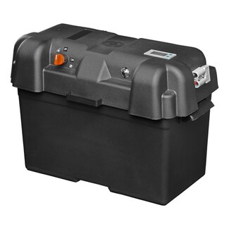 ProPlus Batterijbox - USB en 12V aansluitingen - Voltmeter - Zuurbestendig - 35x18x23 cm