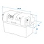 ProPlus Batterijbox - USB en 12V aansluitingen - Voltmeter - Zuurbestendig - 35x18x23 cm