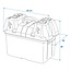 ProPlus Accubak - 30x20x20 cm - 2x USB - Voltmeter - 12V Stekkerdoos - Anderson Stekkers