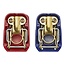 ProPlus Accupoolklemmen set - Snelsluiting - DIN - Messing - Kunststof - Ø 16-18 mm - Blauw/Rood