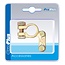 ProPlus Accupoolklem - messing en staal - Ø 18 mm - goud - pluspool