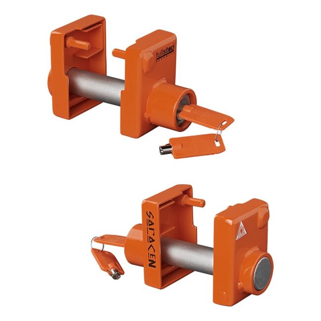 Purple Line Koppelingsslot voor caravan - diefstalpreventie - eenvoudig te monteren - SCM-gekeurd - compact - 2,3 kg