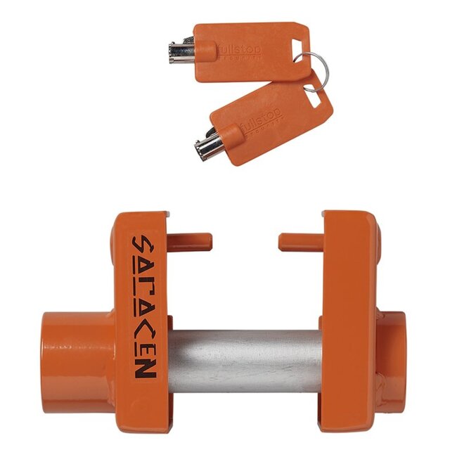 Purple Line Koppelingsslot voor caravan - diefstalpreventie - eenvoudig te monteren - SCM-gekeurd - compact - 2,3 kg