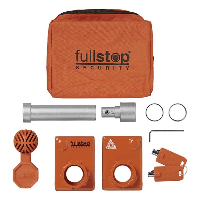 Purple Line Koppelingsslot voor caravan - diefstalpreventie - eenvoudig te monteren - SCM-gekeurd - compact - 2,3 kg