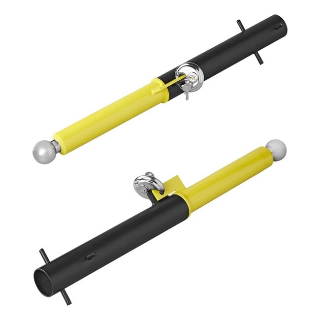 ProPlus Verwijderbare parkeerpaal - Ø 70 mm - Inclusief discusslot en grondanker