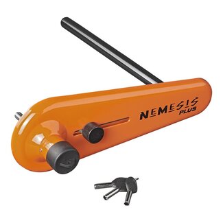 Purple Line SCM-gekeurde wielklem voor campers - 10-20 inch - Inclusief sleutels en opbergtas