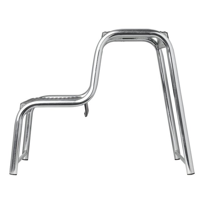 ProPlus Opstapje - 2 treden - antislip - extra brede voeten - zwart - 470 x 395 x 375 mm