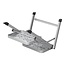 ProPlus Vouwbaar opstapje - 2 treden - antislip - metaal - 59,5 x 39 x 49 cm