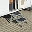 ProPlus Vouwbaar opstapje - 2 treden - antislip - metaal - 59,5 x 39 x 49 cm