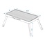ProPlus Vouwbaar opstapje XL - caravan/camper - met draaghandvat en veiligheidsvergrendeling - metaal - 50 x 26 x 22 cm