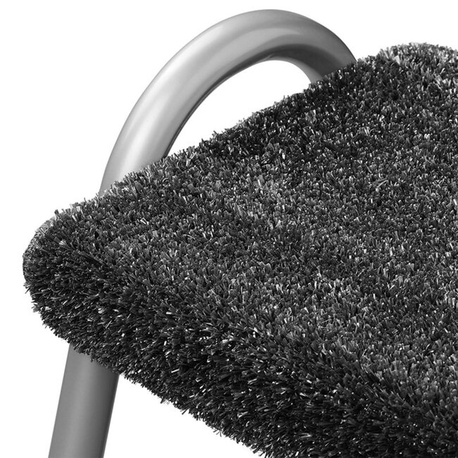 ProPlus Mat voor camper opstapje - weerbestendig - sneldrogend - zwart - 46 x 40 cm