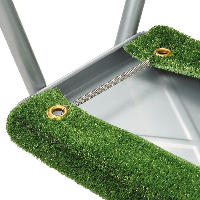 ProPlus Handige mat voor camperopstap - grasgroen - 430 x 370 mm - met spanveren