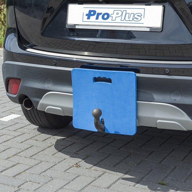 ProPlus 2-in-1 achterbumper- en kniebeschermer - duurzaam EVA - 35 x 32,3 x 1,5 cm - blauw