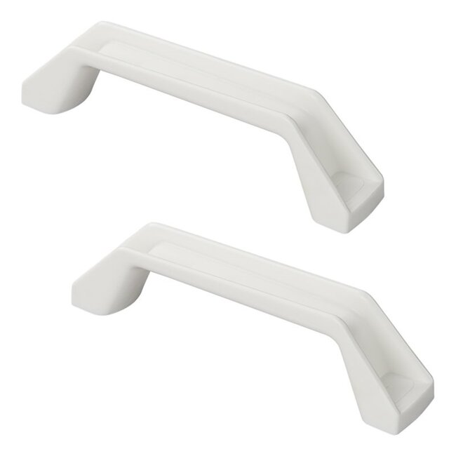 ProPlus Rangeergreep - Kunststof - 18 cm - Wit - Set van 2