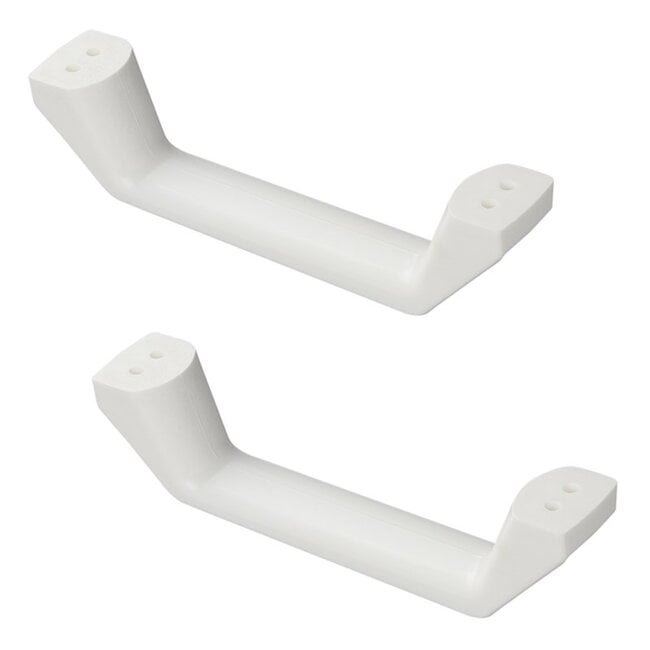 ProPlus Rangeergreep - Kunststof - 18 cm - Wit - Set van 2