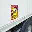 Pro Plus Magneetsticker - "Attention Angles Morts " - 17 x 25 cm - t.b.v. Dodehoek Vrachtwagen