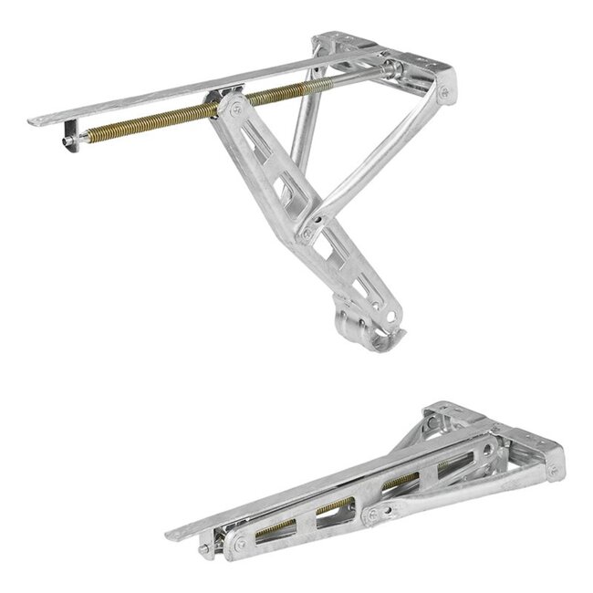 ProPlus Caravanhoeksteun - Standaard - 1100 kg draagvermogen - Verzinkt staal - 597 x 280 x 497 mm