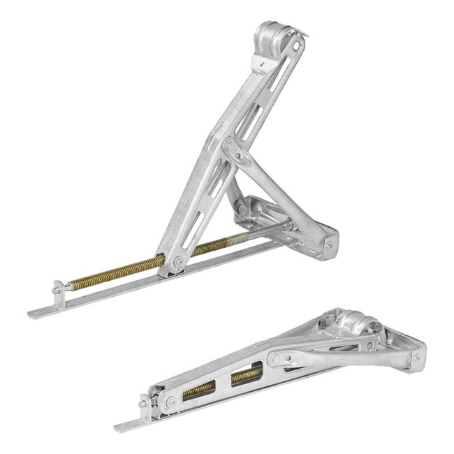 ProPlus Caravanhoeksteun - Standaard - 1100 kg draagvermogen - Verzinkt staal - 597 x 280 x 497 mm