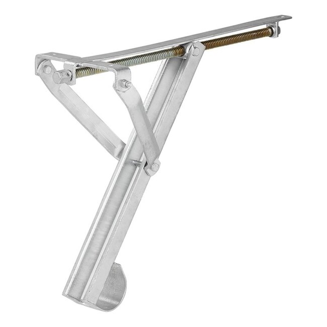ProPlus Compacte caravanhoeksteun - 500 kg draagvermogen - verzinkt staal - 460 x 195 mm